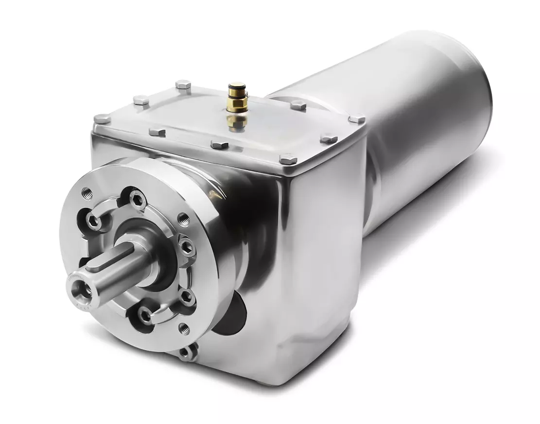 ESRF67-90S-4-1,1 kW-60 otáček za minutu nerezový šroubový převodový motor