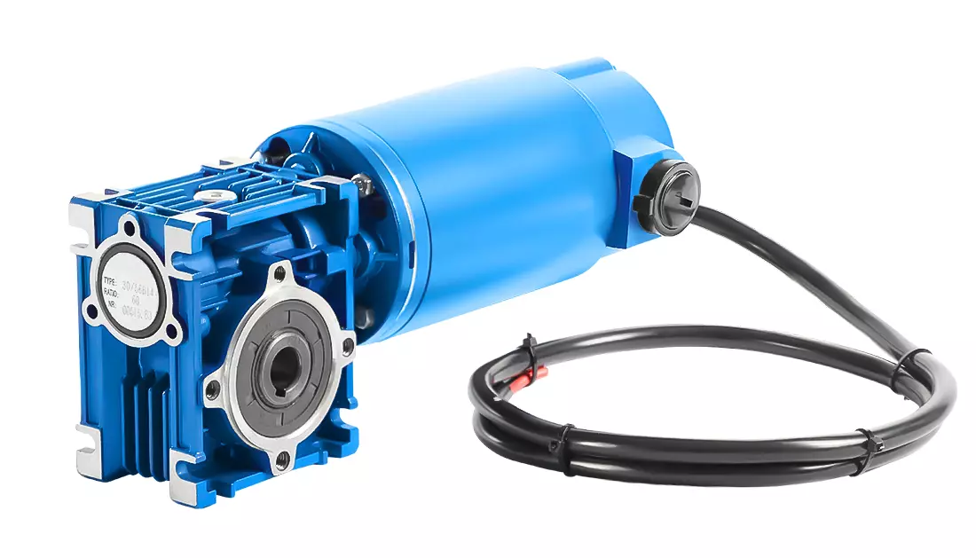 CMRV040 DC100-2, 24V, 0,14 kW, 30 ot/min, IP40 Šnekový motor s převodovkou